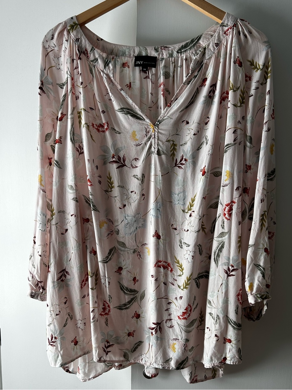 Jones New York 3/4 Sleeve Blouse